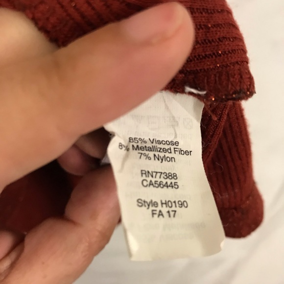 Madewell Sz Md Metallic Ruffle Tank - Picture 4 of 5